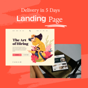 LANDING PAGE FOR WEBSITE